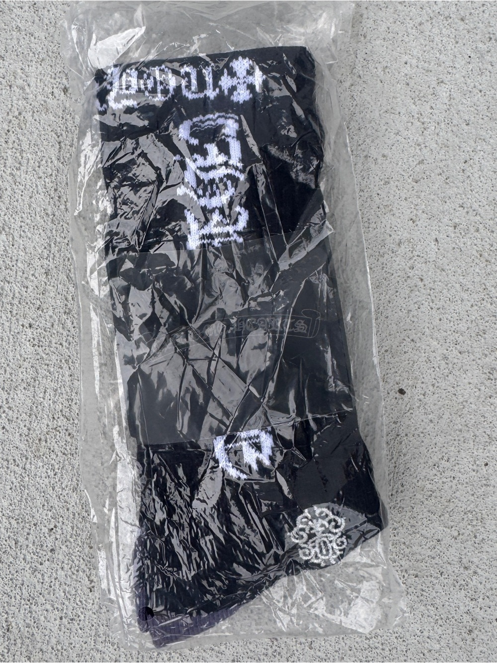 Black Chrome Heart socks